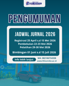 Pengumuman Penyusuan Jurnal Tahun 2026