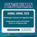 Pengumuman Bimbingan Penyusunan Artikel Ilmiah & Laporan Penelitian FTIKOM IBN