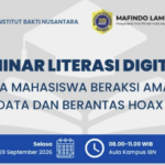 Himpunan Mahasiswa Penerima KIP Kuliah IBN Gelar Seminar Literasi Digital: Saatnya Mahasiswa Beraksi Amankan Data dan Berantas Hoaks